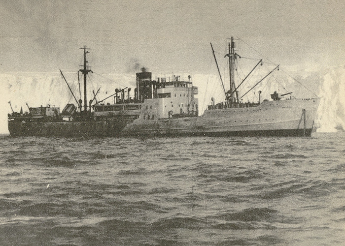 La primera expedición de Chile a la Antártica