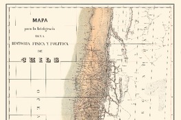 Mapa de Chile por Claudio Gay