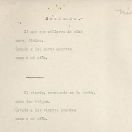 La voz de la poeta