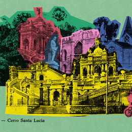 El cerro Santa Lucía