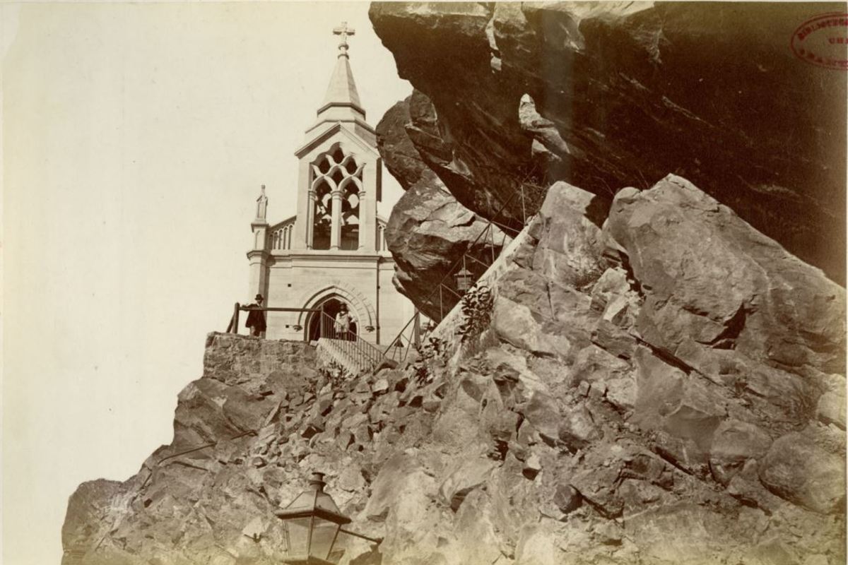 9. Otra vista de la ermita, lugar que se usó para ceremonias religiosas.