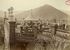 1. Juegos infantiles en la terraza Hidalgo del cerro Santa Lucía. Se puede ver el carrusel y el juego de la rana, entre otros. Fotografía de 1874.