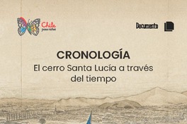 El cerro Santa Lucía a través del tiempo