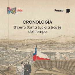 El cerro Santa Lucía a través del tiempo