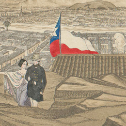 El cerro Santa Lucía a través del tiempo