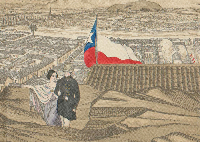 El cerro Santa Lucía a través del tiempo